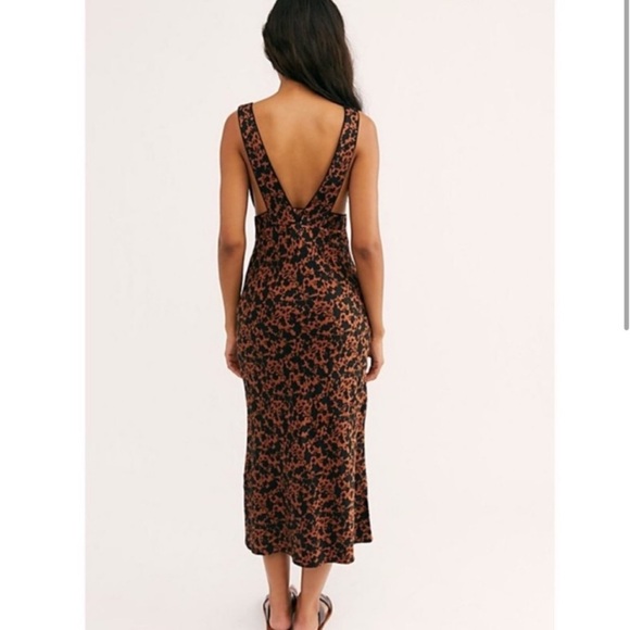 Free People Ohh La La Floral Print Midi Dress - Picture 4 of 12